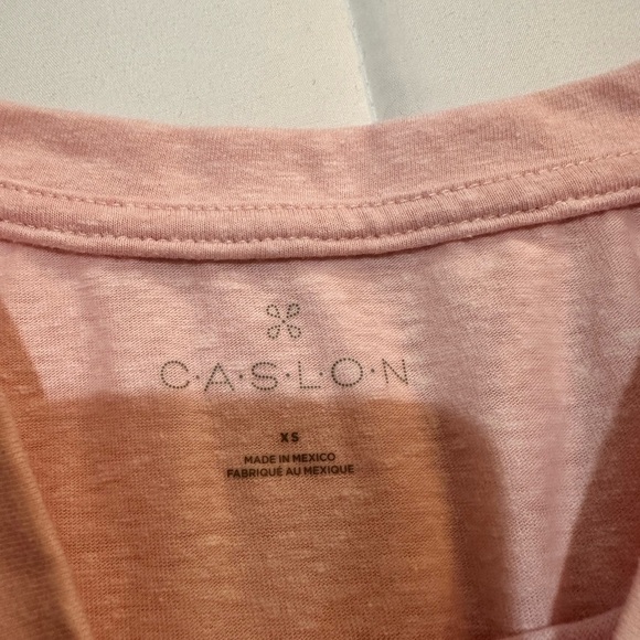 Caslon Pink Top with Knot Detail Size XS - Picture 5 of 5